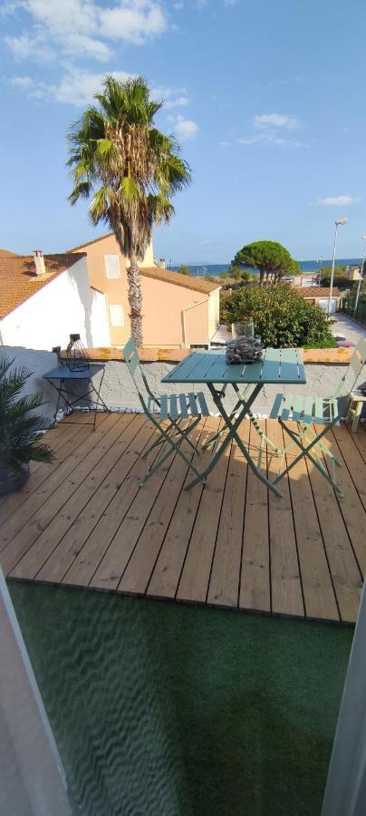 Suite Avec Tropezienne Vue Mer Hyères Exterior foto